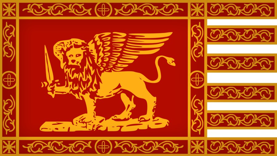 Flag of the Venetian Republic (War)