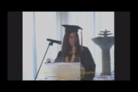 Marina Cangelaris Graduation (Salutatorian)